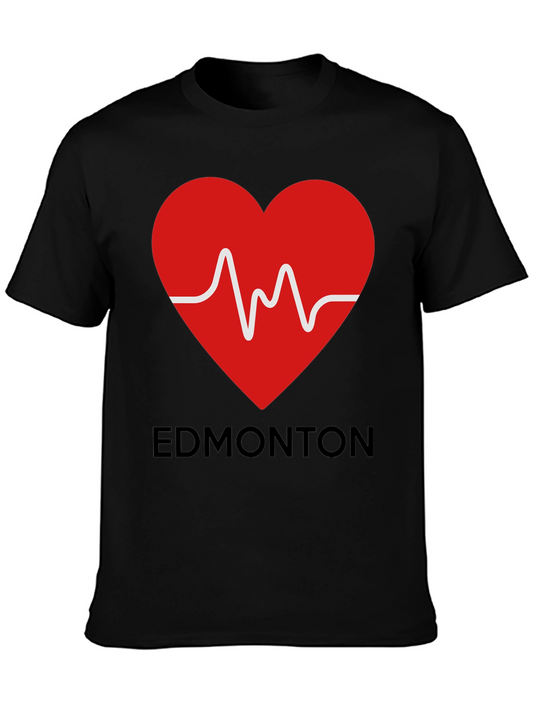 Edmonton Heartbeat T-Shirt - Show Your Love!