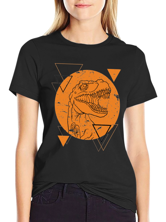 Dino Graphic T-Shirt - Black