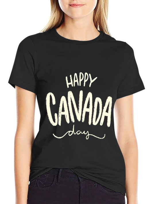 Happy Canada Day Graphic T-Shirt