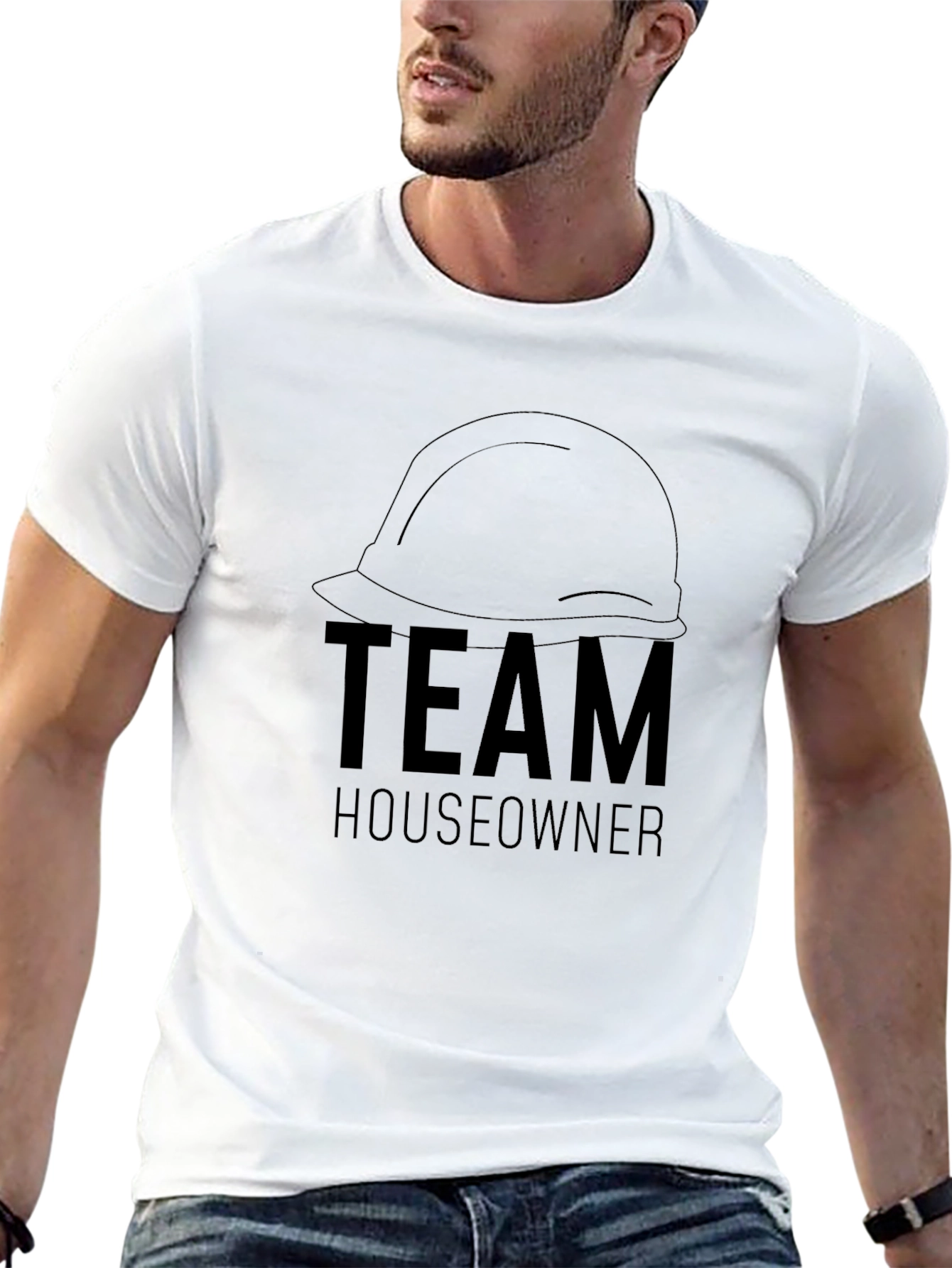 Team Homeowner Black Graphic Tee