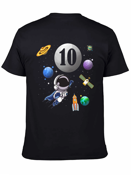 Astronaut 10th Birthday T-Shirt