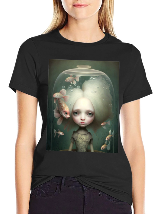 Fishbowl Art Graphic Tee