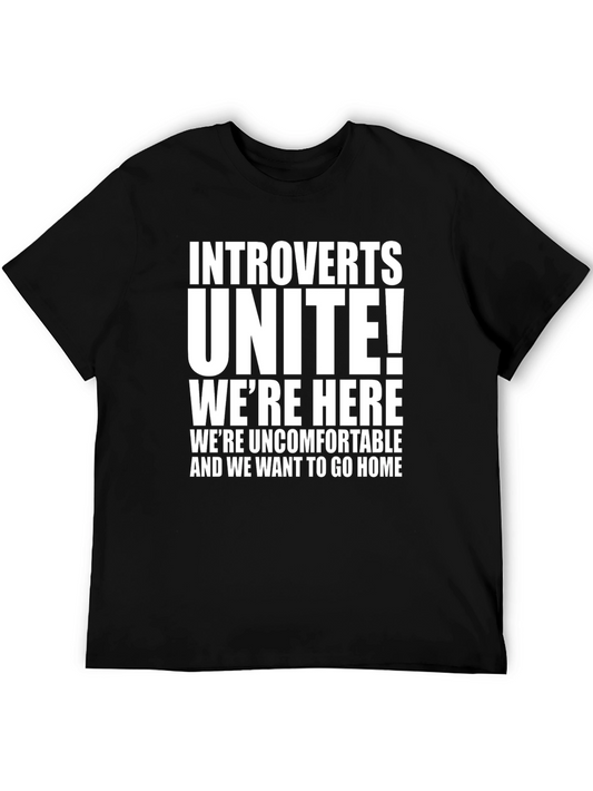 Introvert Unite! Funny Graphic Tee