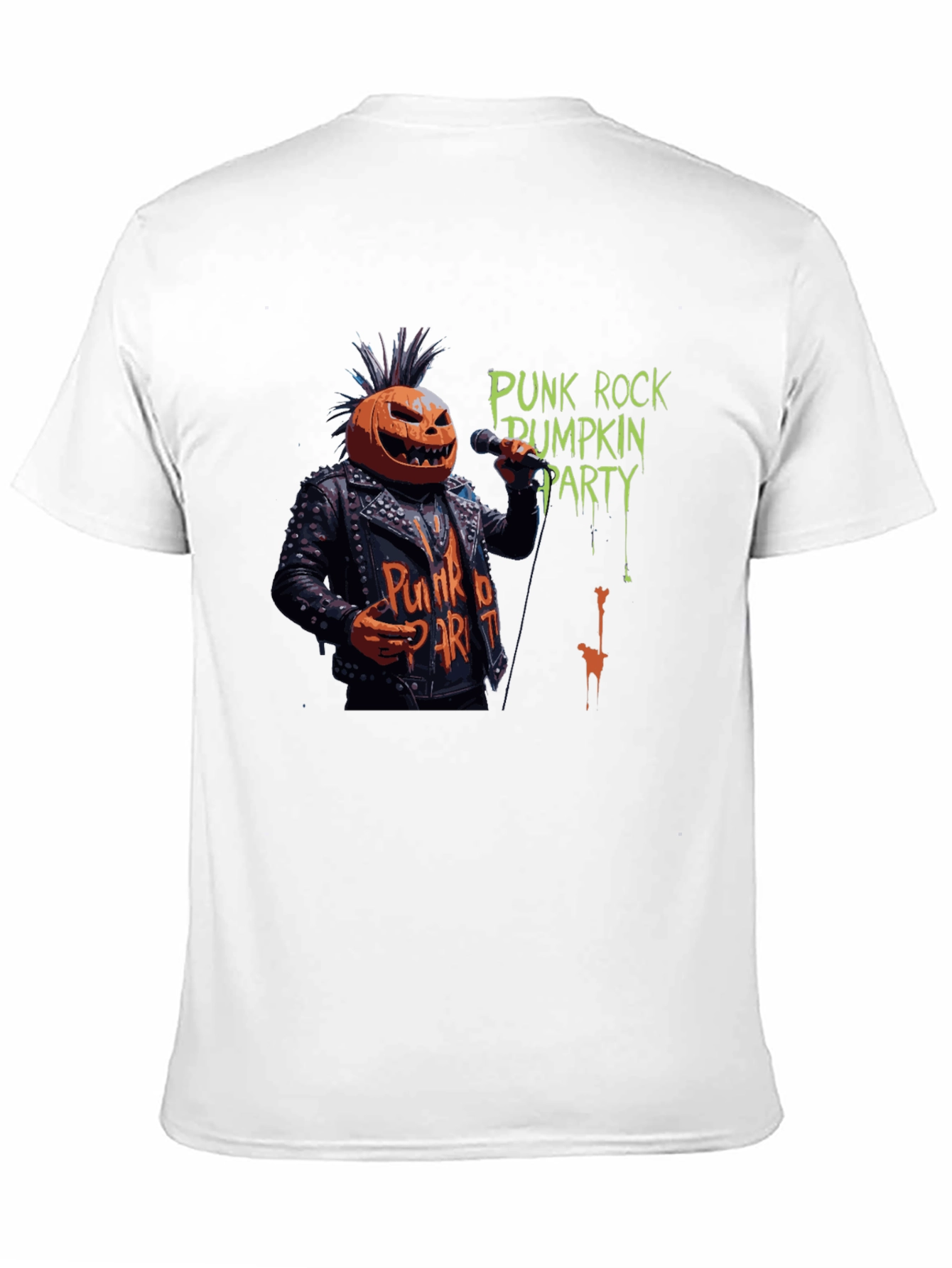Punk Rock Pumpkin Party T-Shirt