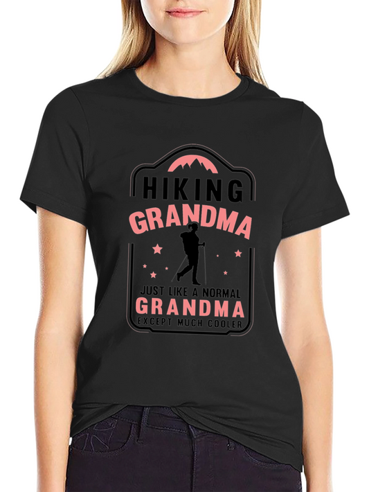 Hiking Grandma T-Shirt - Except Much Cooler