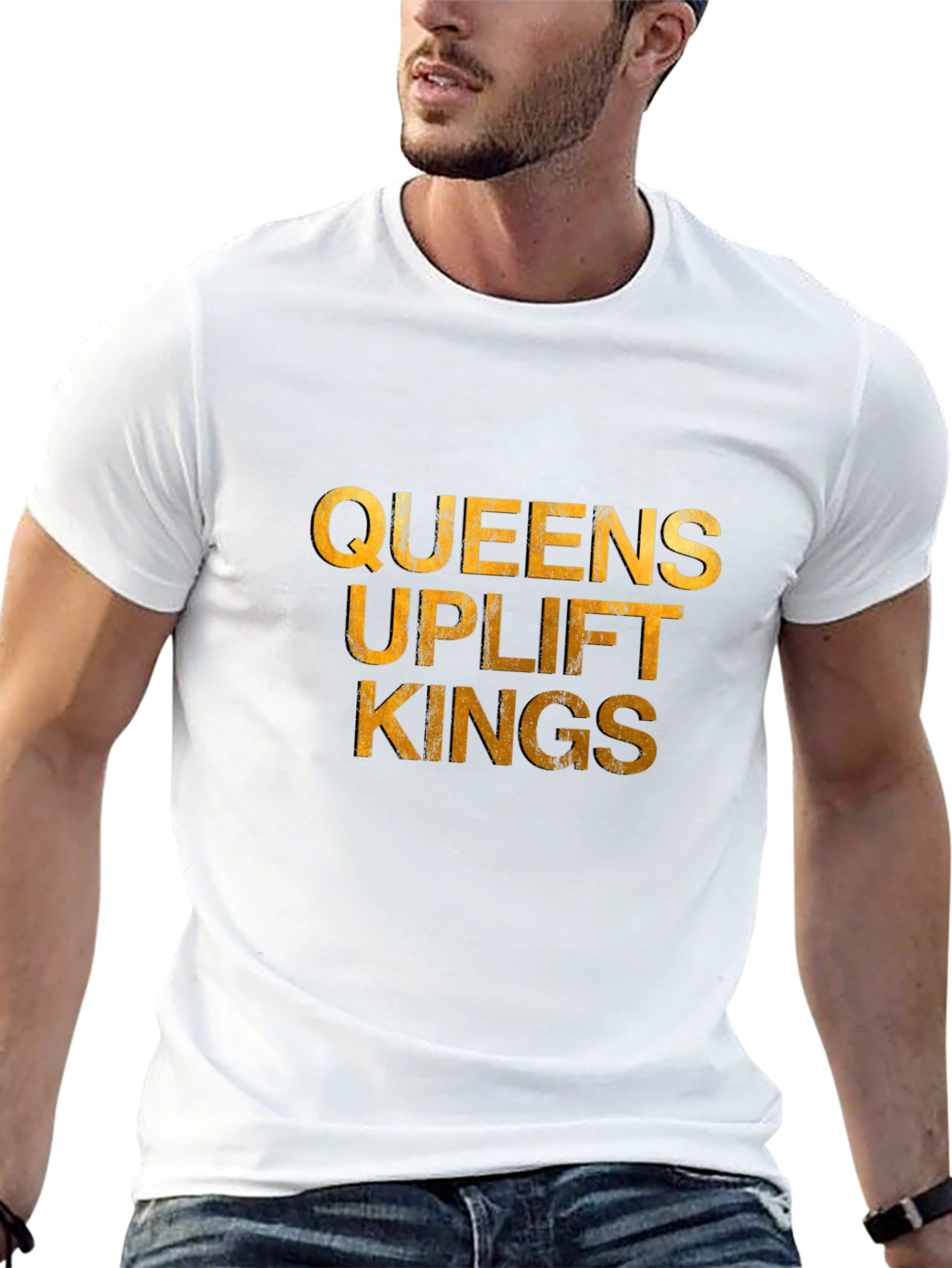 Queens Uplift Kings Graphic Tee - Black T-Shirt