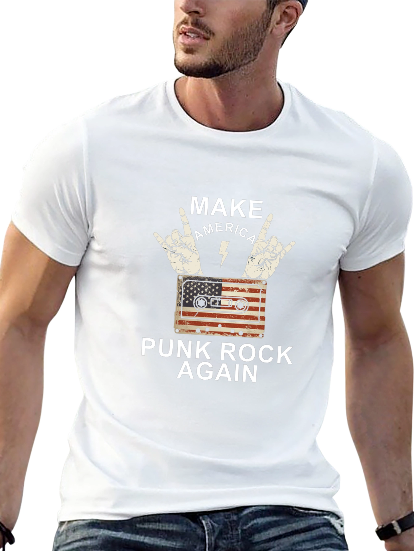 Make America Punk Rock Again Graphic Tee