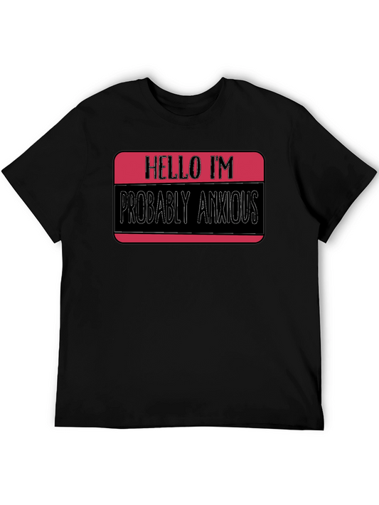 Anxious Introvert T-Shirt: Funny Novelty Tee for All