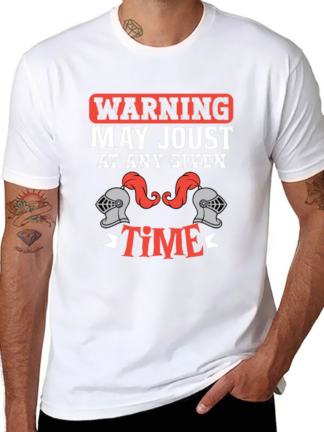 Warning May Joust at Any Given Time T-Shirt