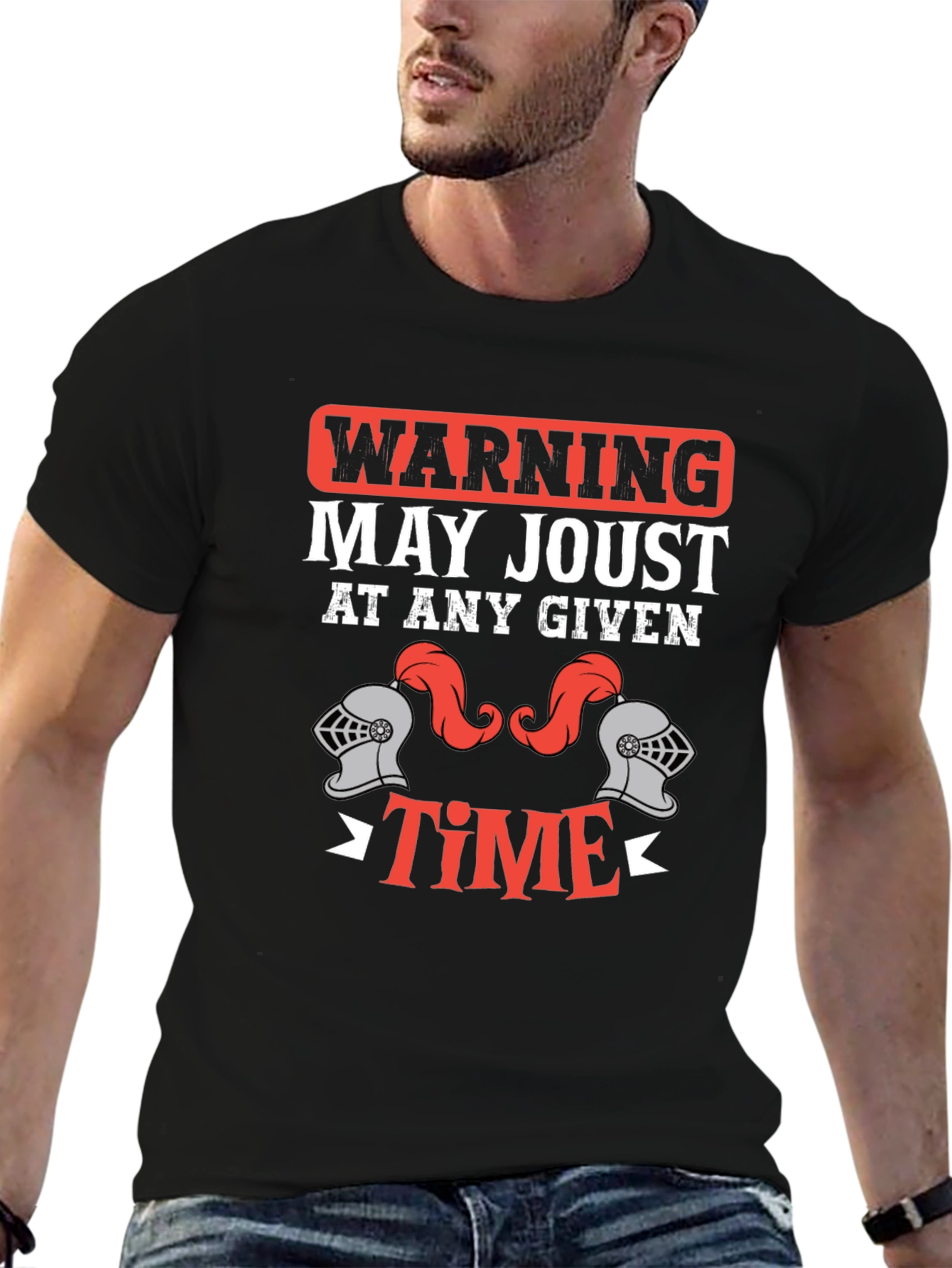 Warning May Joust at Any Given Time T-Shirt