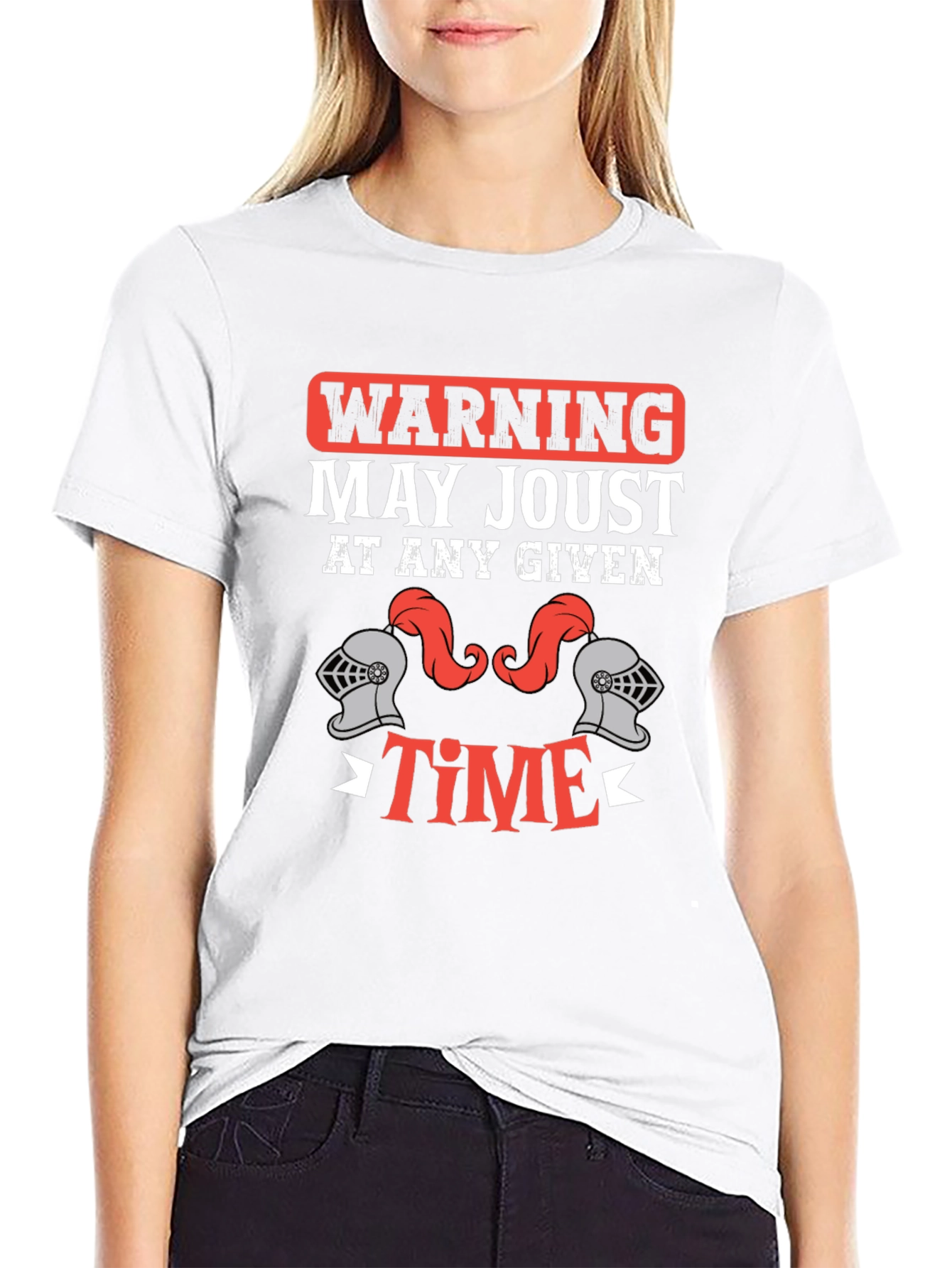 Warning May Joust at Any Given Time T-Shirt