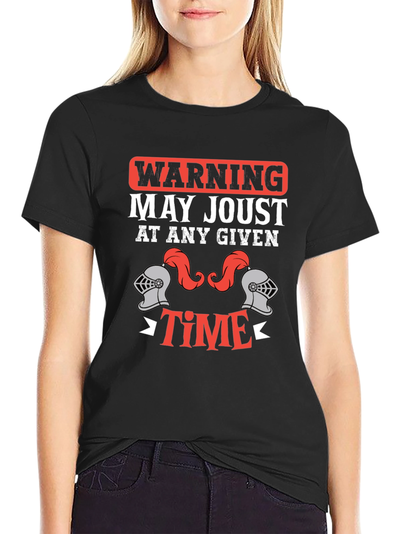 Warning May Joust at Any Given Time T-Shirt