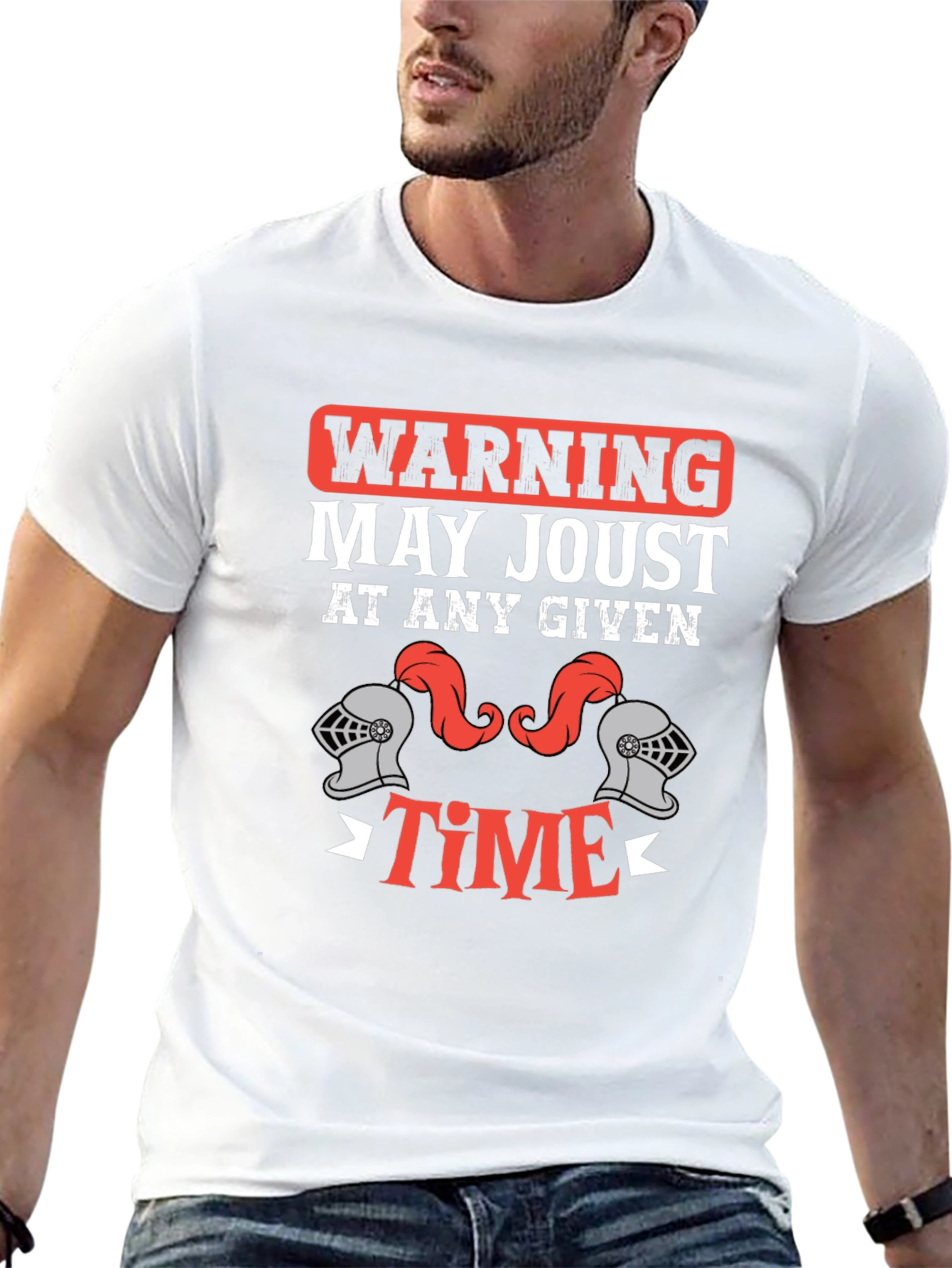 Warning May Joust at Any Given Time T-Shirt
