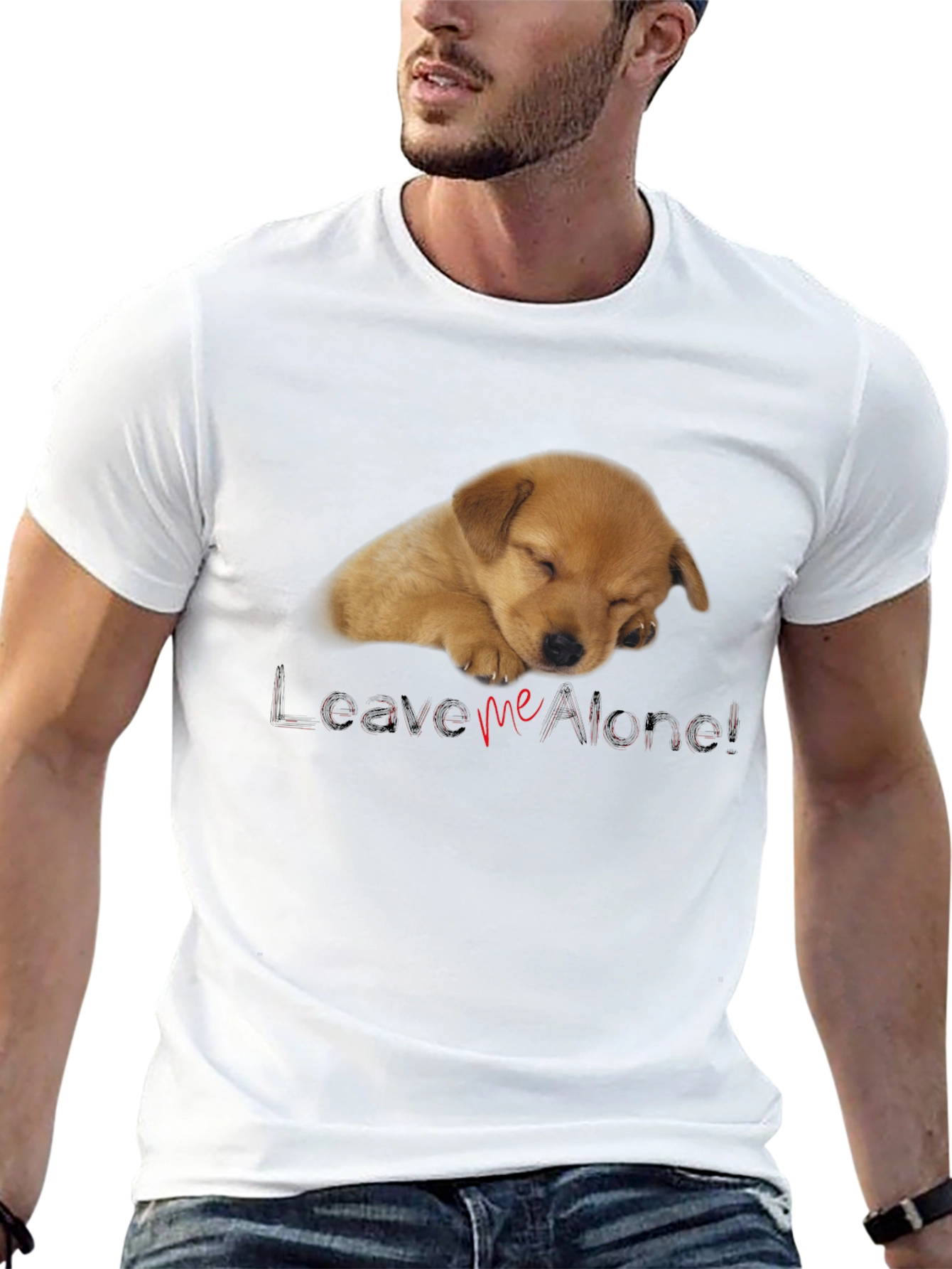 Leave Me Alone Puppy T-Shirt