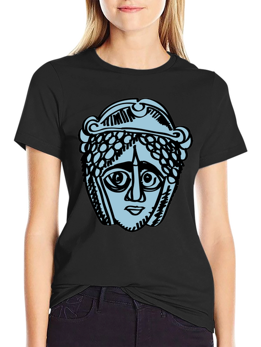 Ancient Head Graphic T-Shirt