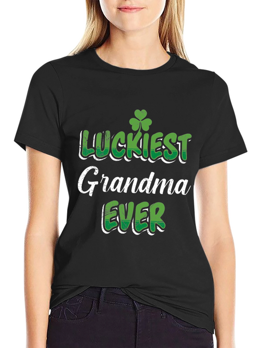 Luckiest Grandma Ever St. Patricks Day T-Shirt