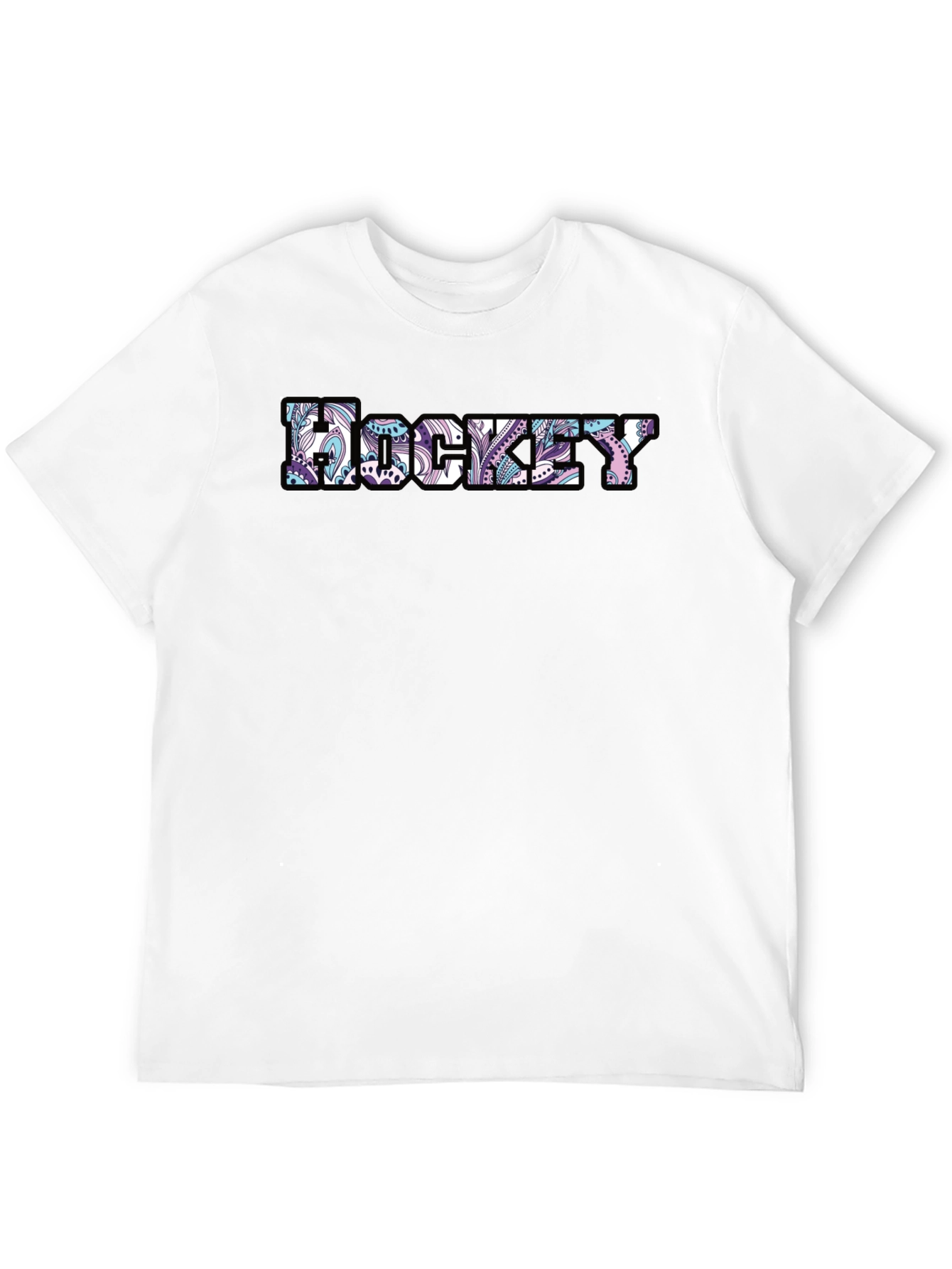 Hockey Paisley Graphic Tee
