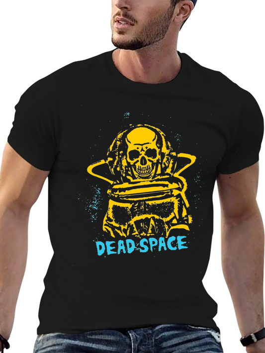 Dead Space Graphic T-Shirt - Sci-Fi Skull Design