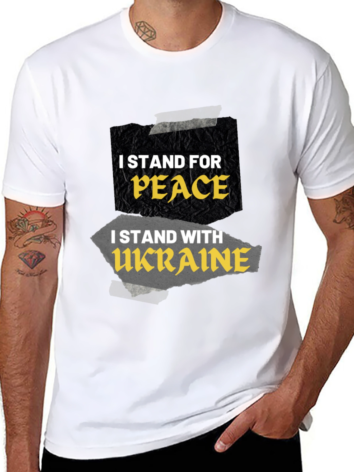 I Stand For Peace Ukraine T-Shirt