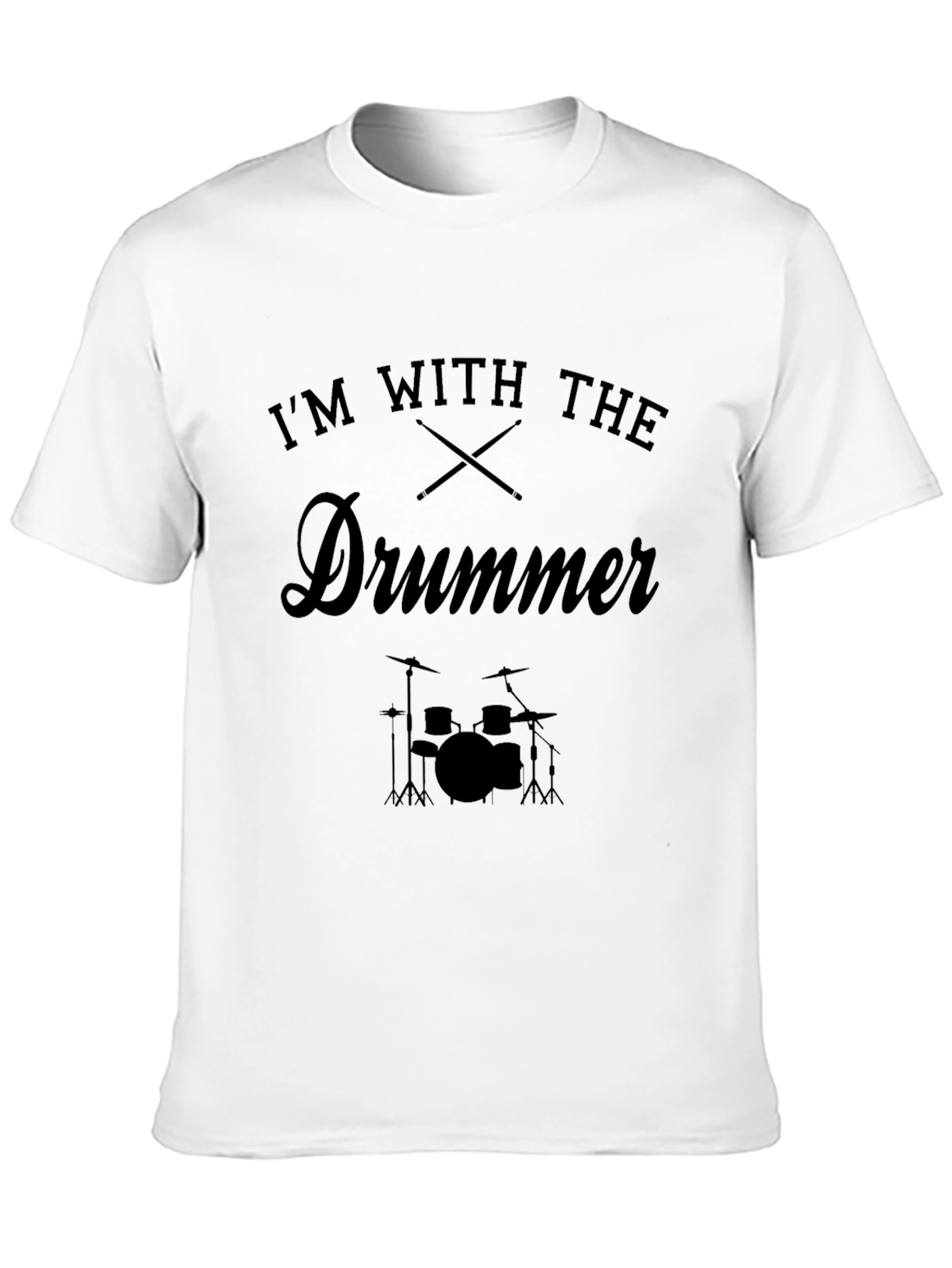 Im With The Drummer Graphic Tee