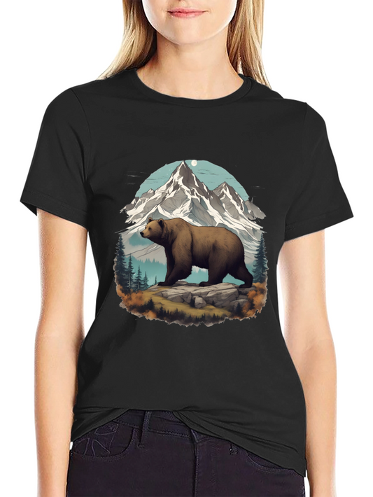 Bear & Mountain Graphic Tee