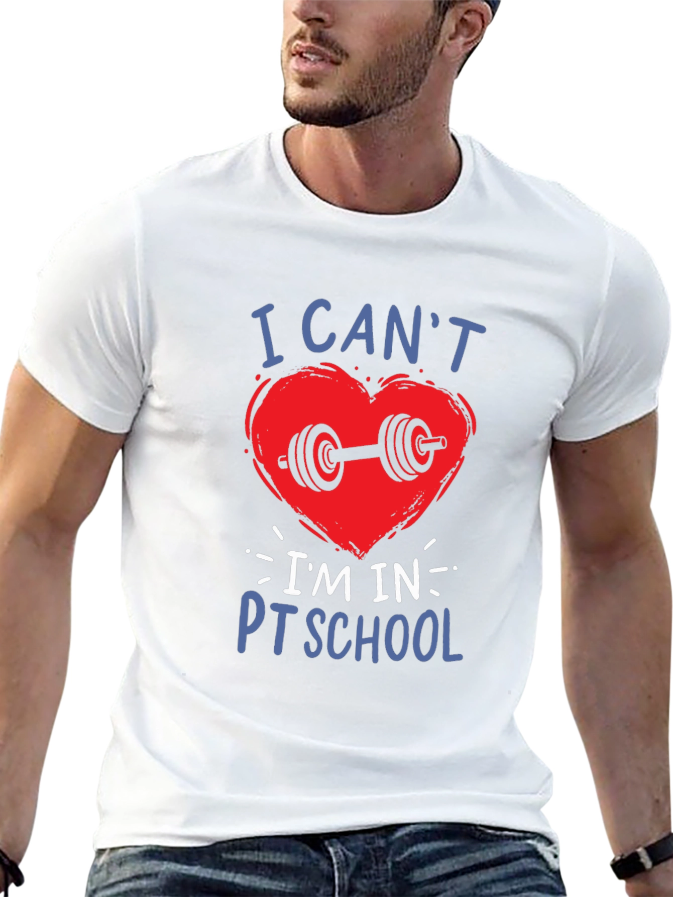 I Cant Im In PT School T-Shirt