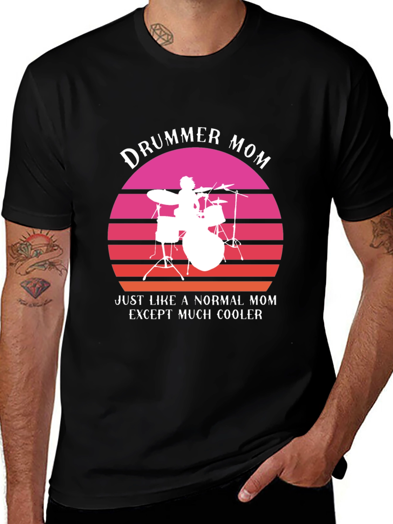 Drummer Mom T-Shirt - Cool Mom Edition!