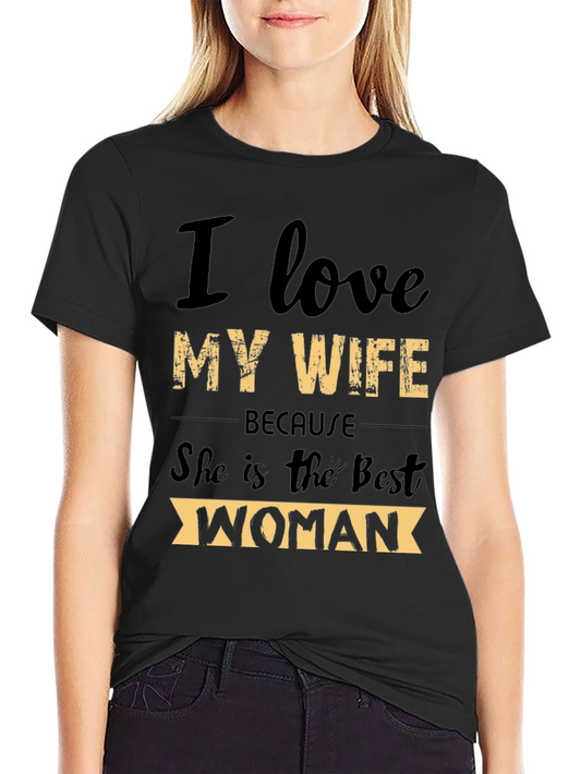 I Love My Wife Graphic Tee