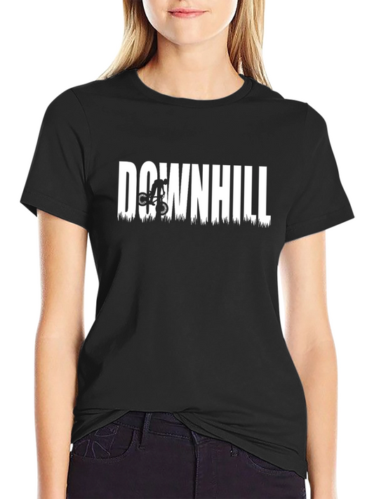 Downhill Mountain Biker Graphic Tee