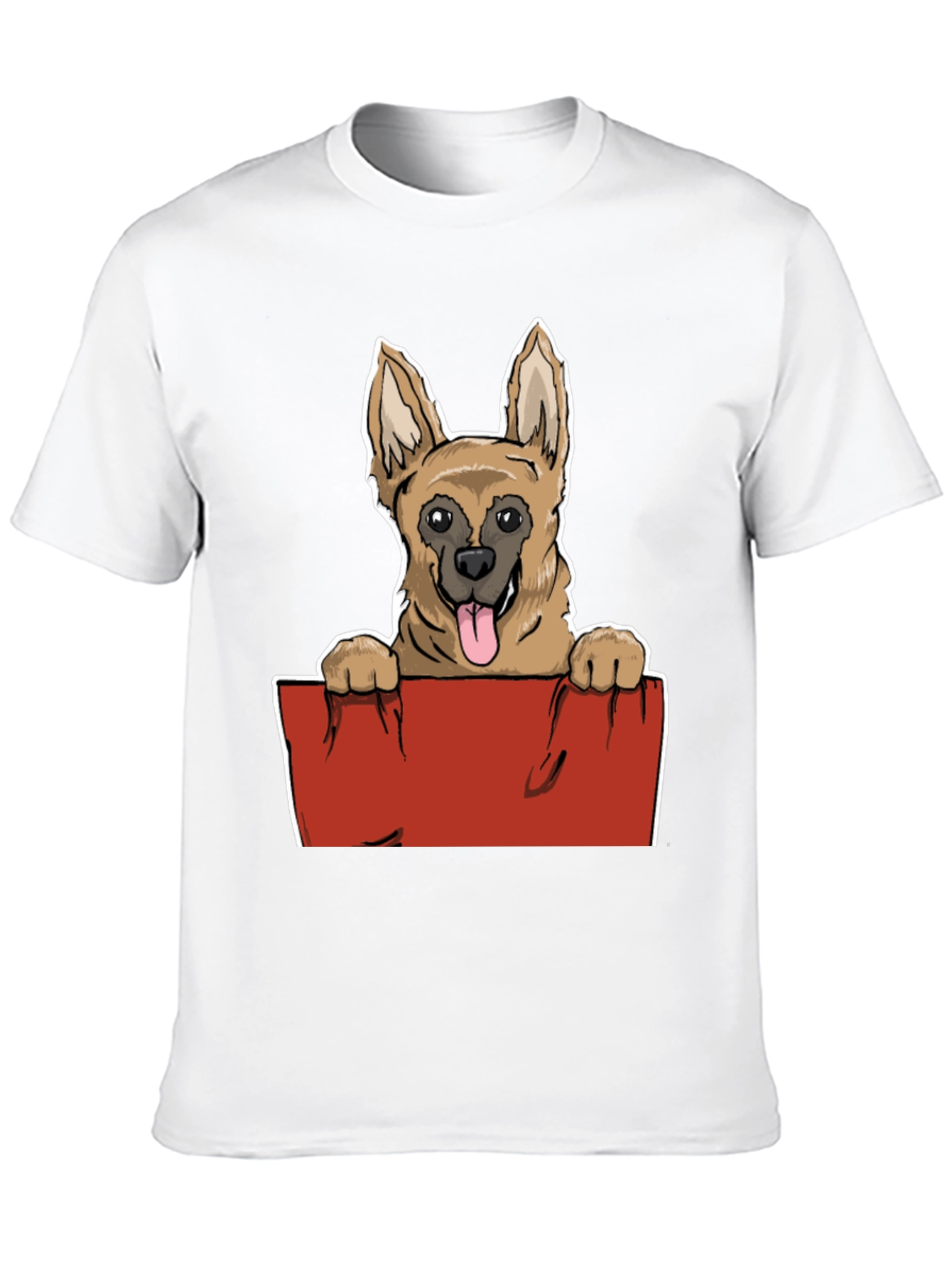 Dog Graphic Tee - Unisex Black T-Shirt