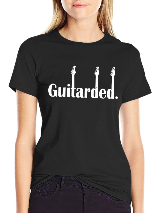 Guitarded Graphic Tee - Musician Humor T-Shirt