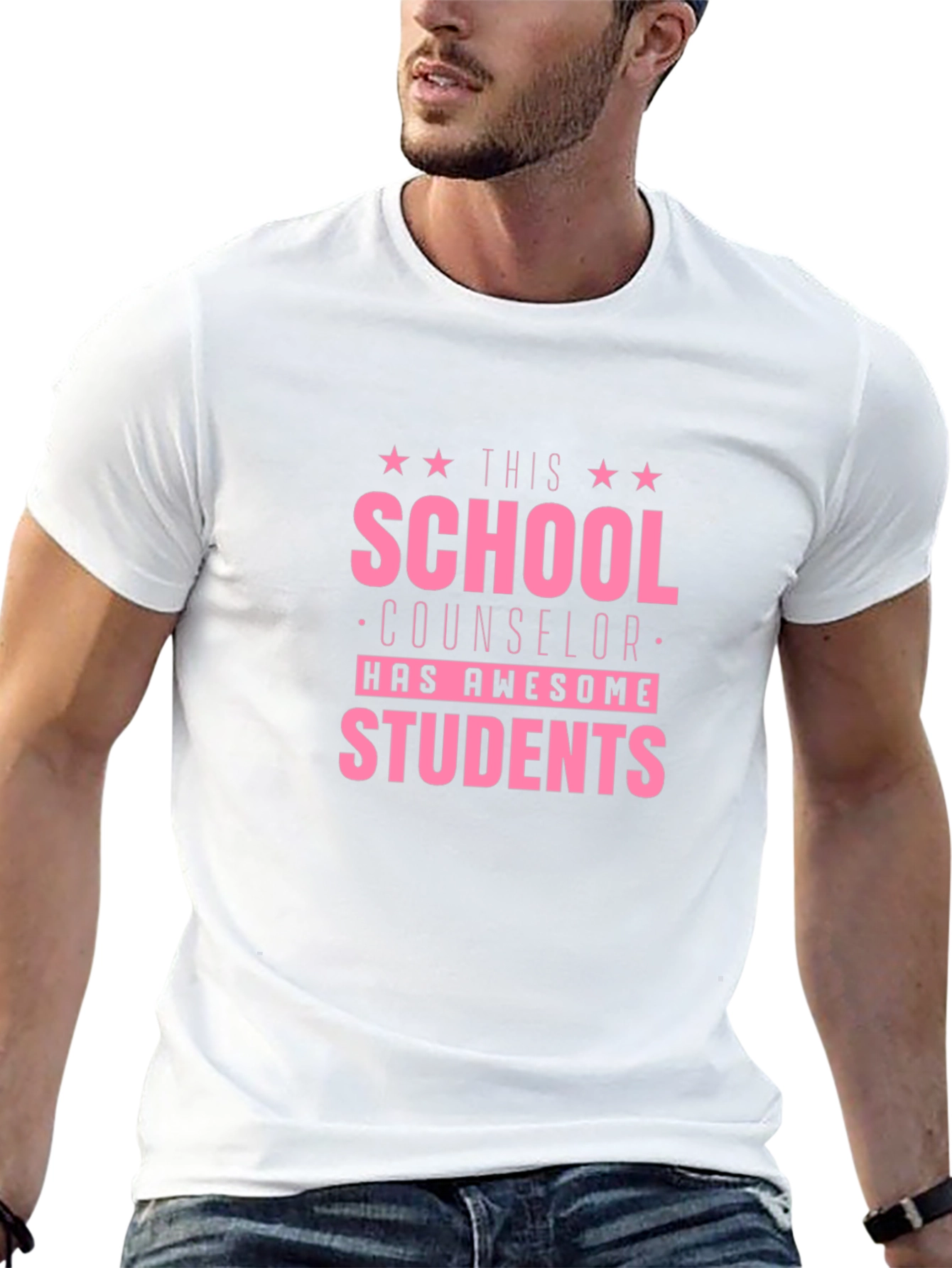 School Counselor Appreciation Tee - Awesome Students