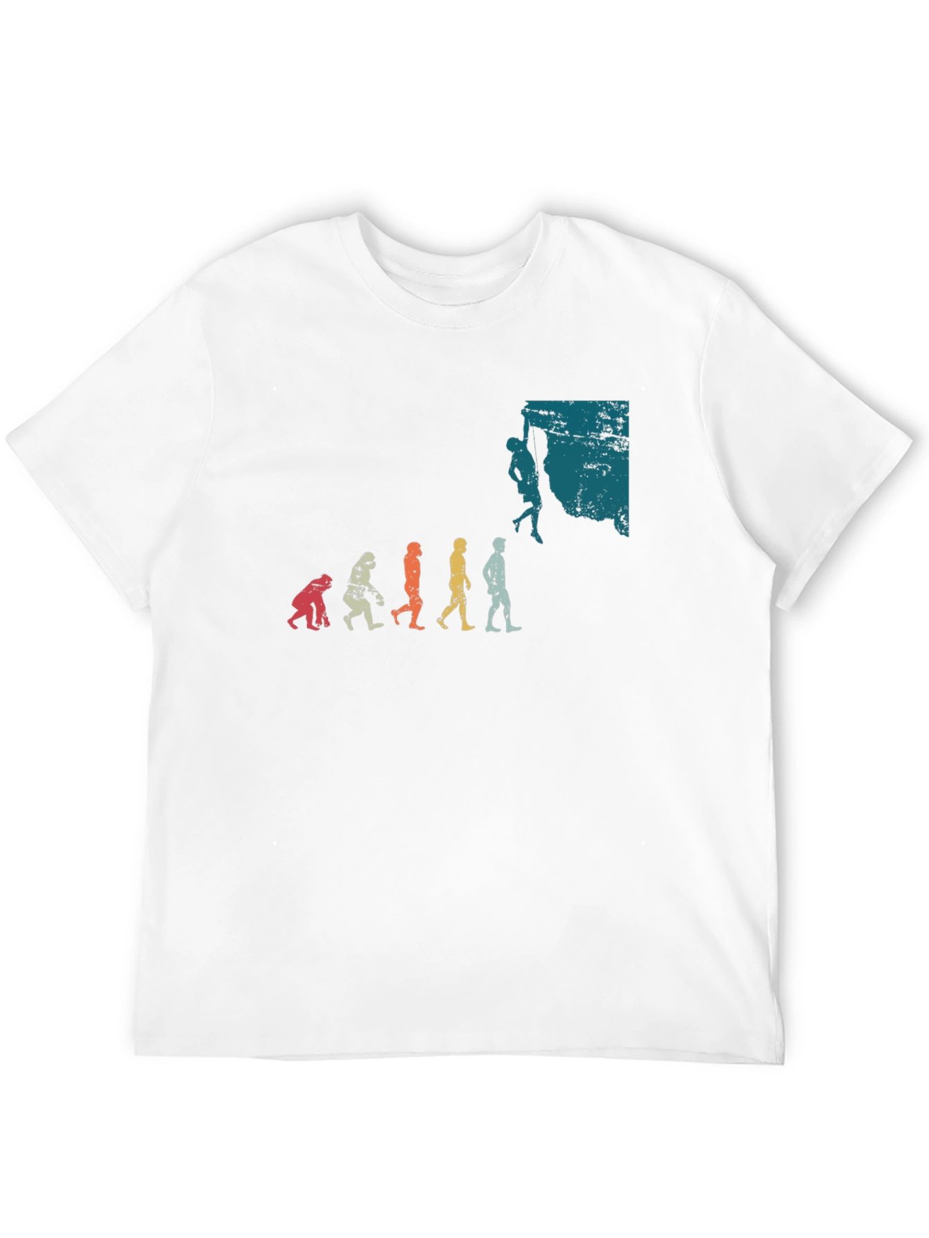 Climbing Evolution Graphic T-Shirt