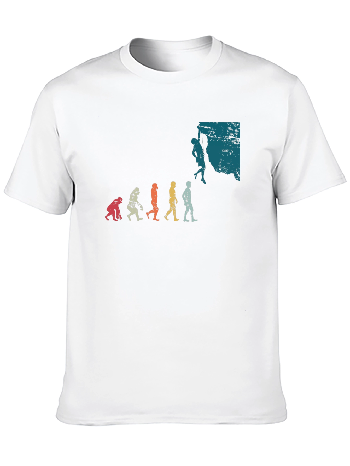 Climbing Evolution Graphic T-Shirt