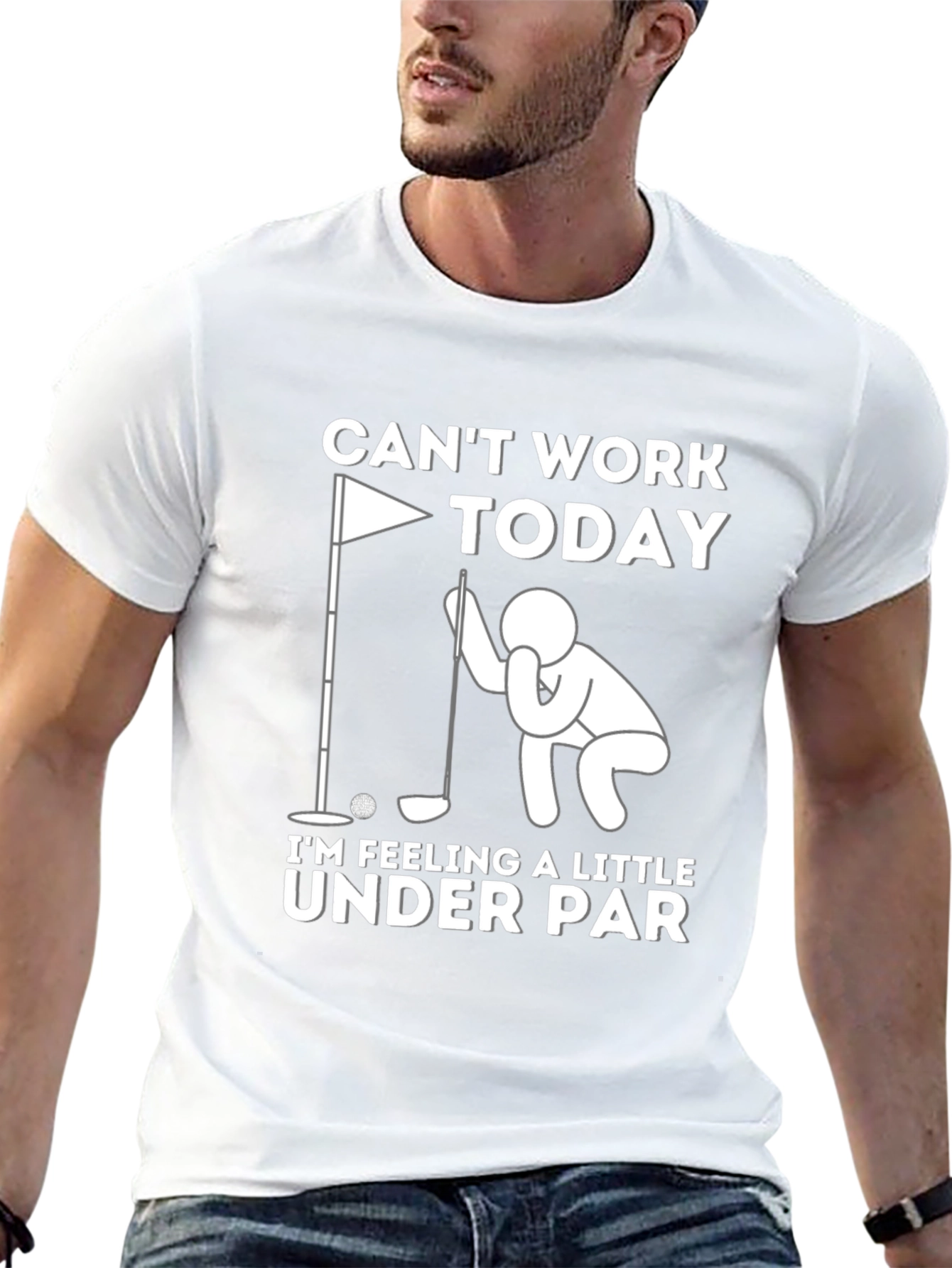 Funny Golf T-Shirt - Under Par Tee