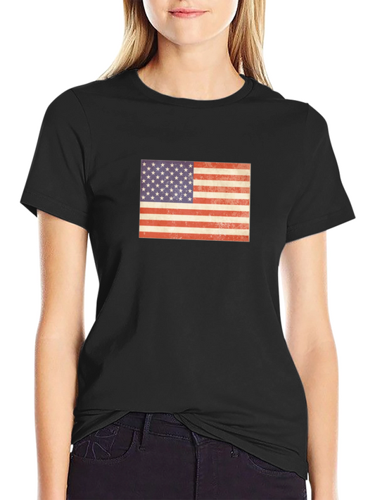 American Flag Graphic Tee - Patriotic Pride