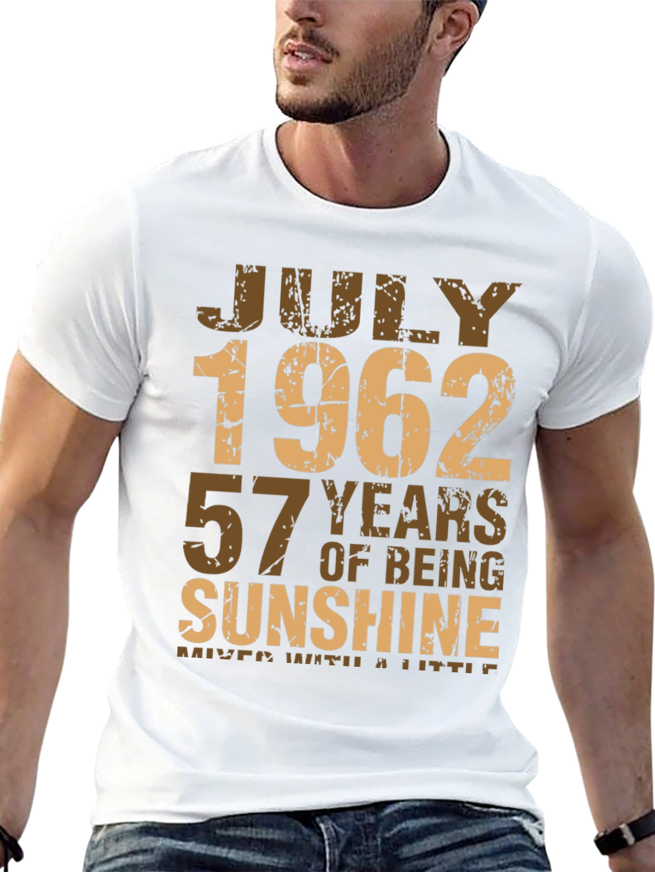 July 1962 Sunshine Birthday T-Shirt
