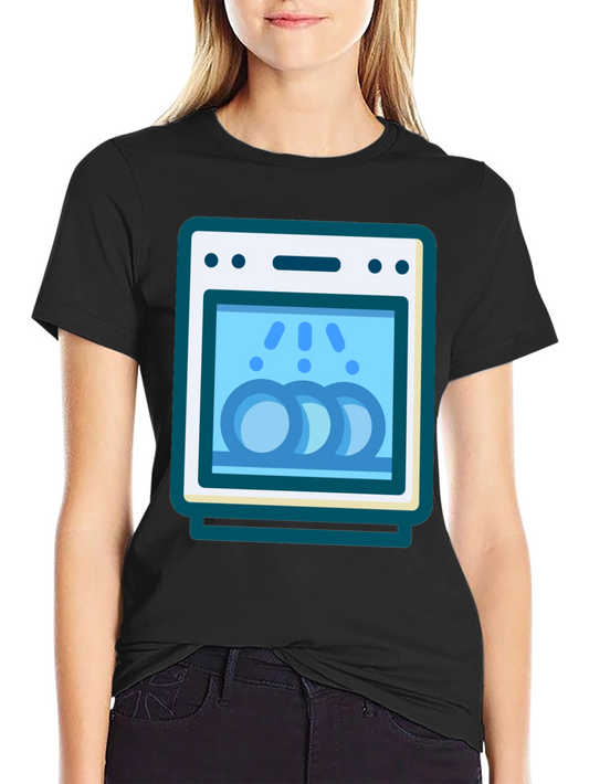 Dishwasher Graphic T-Shirt - Clean Fun!