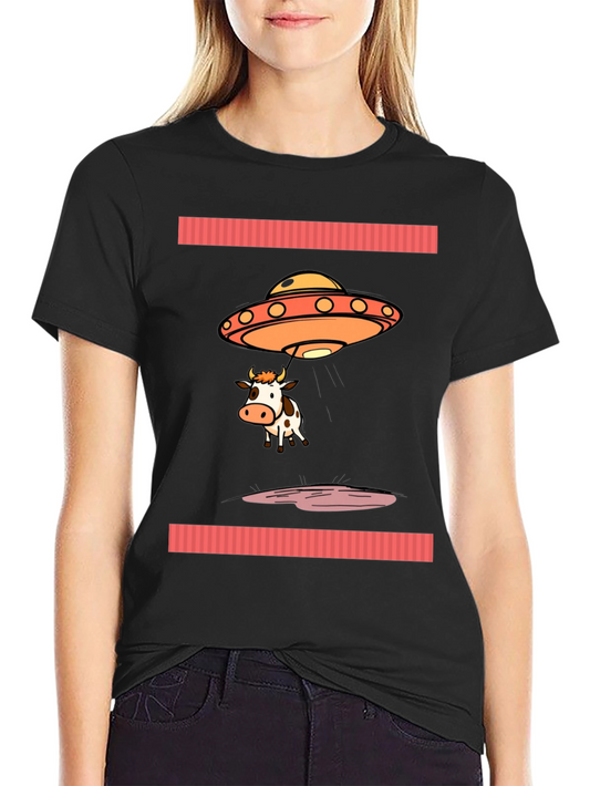Alien Cow Abduction T-Shirt