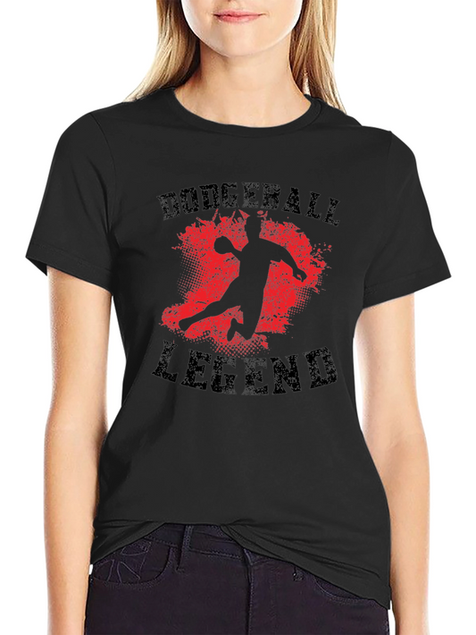 Dodgeball Legend Black T-Shirt