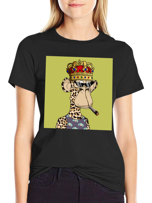 Bored Ape King T-Shirt - Premium Cotton Tee