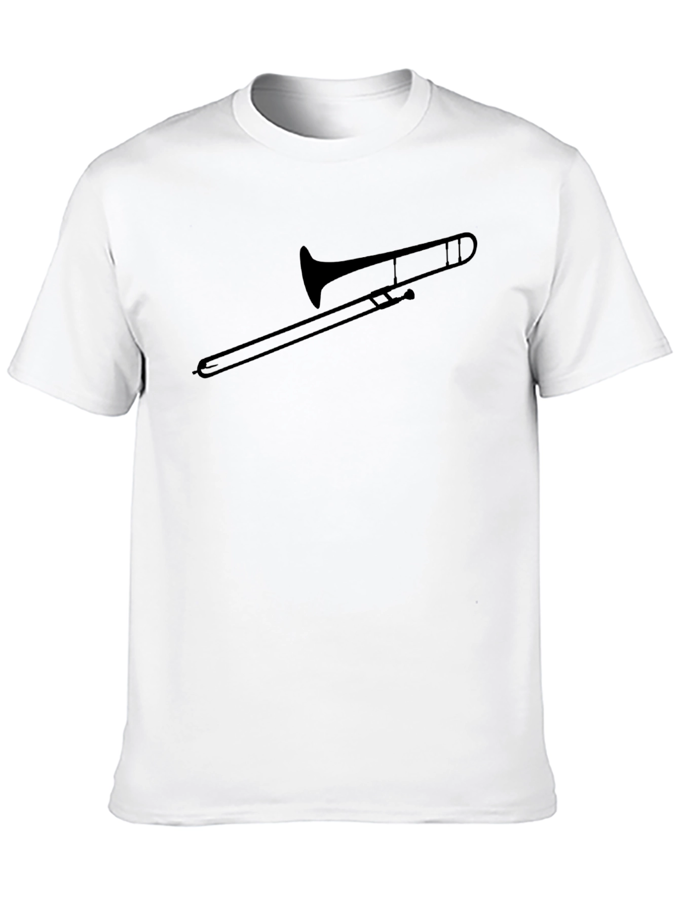 Trombone Graphic Black T-Shirt