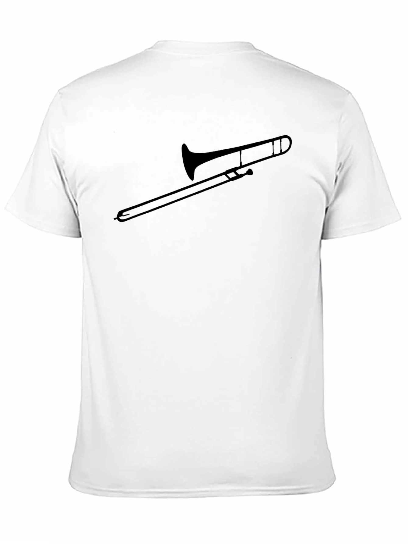 Trombone Graphic Black T-Shirt