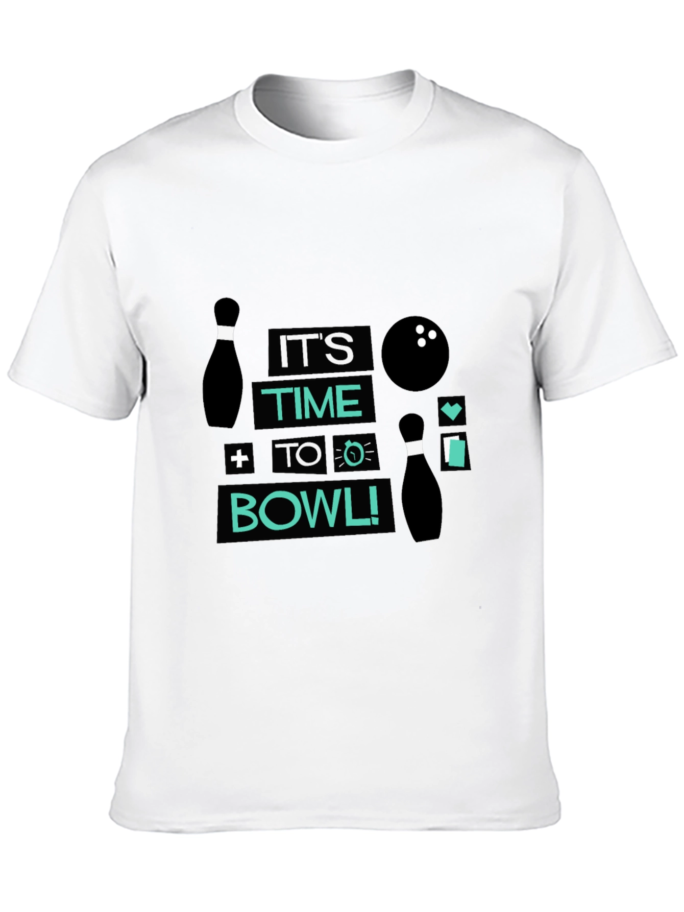 Its Time to Bowl T-Shirt - Bowling Design