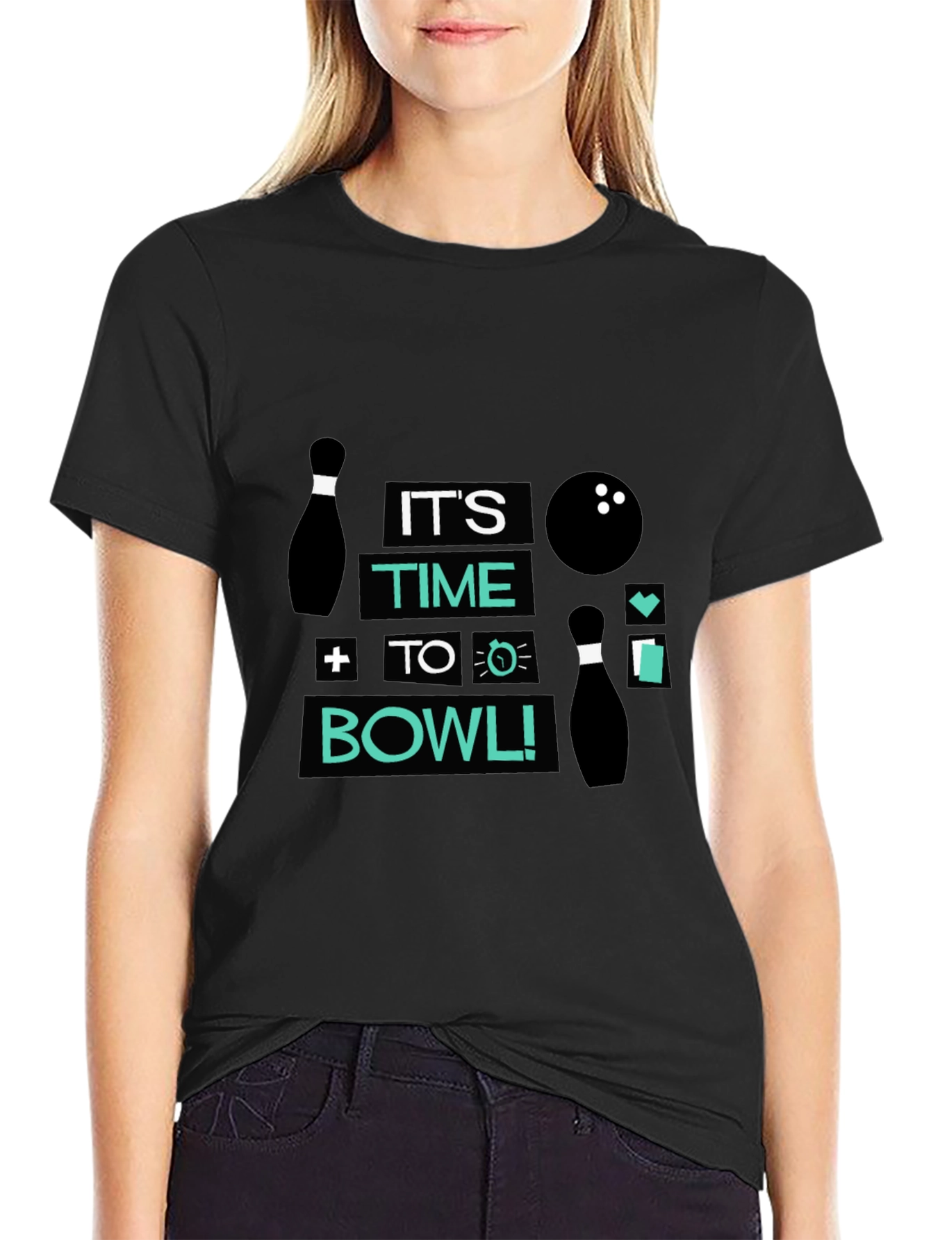 Its Time to Bowl T-Shirt - Bowling Design