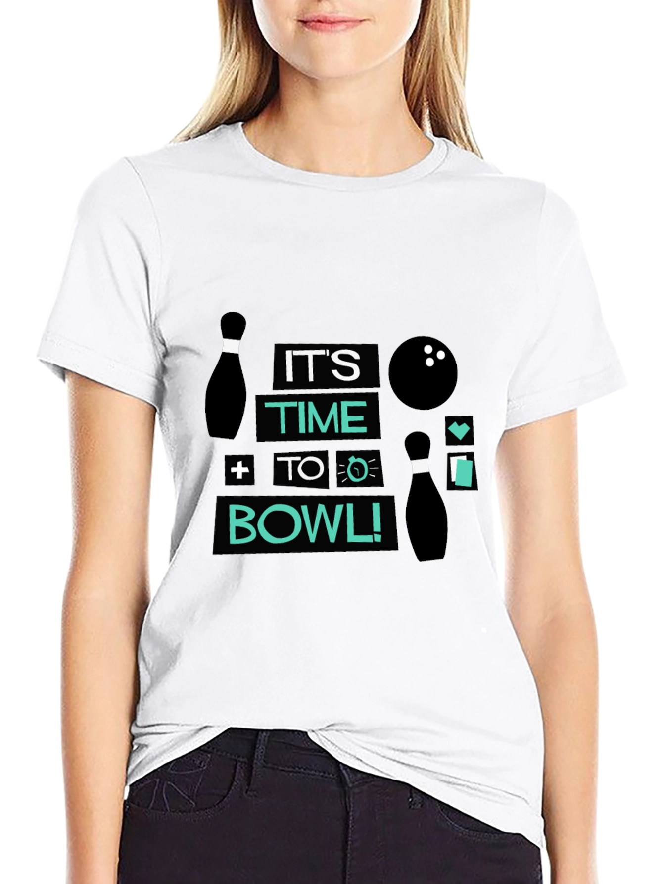 Its Time to Bowl T-Shirt - Bowling Design
