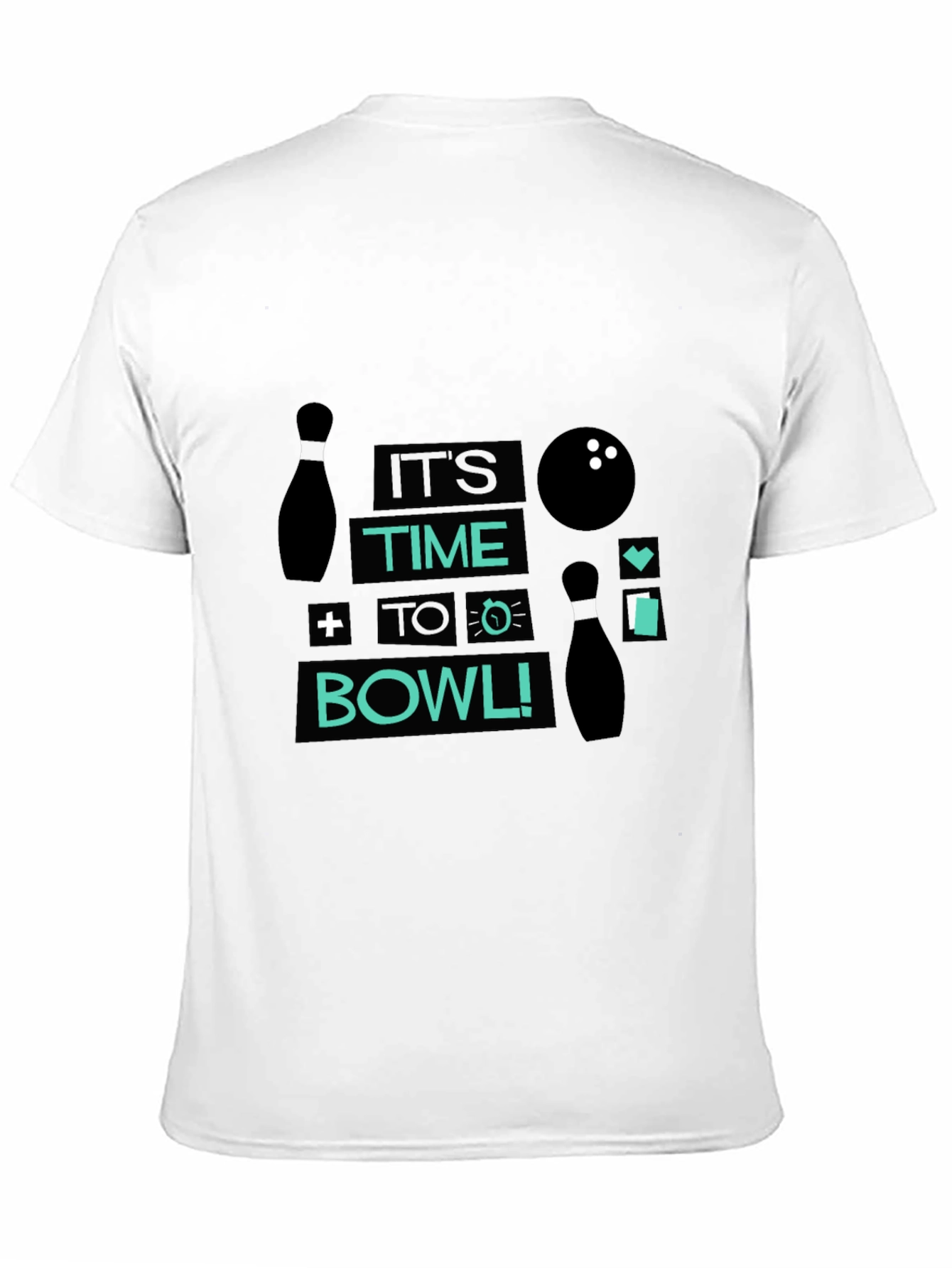 Its Time to Bowl T-Shirt - Bowling Design