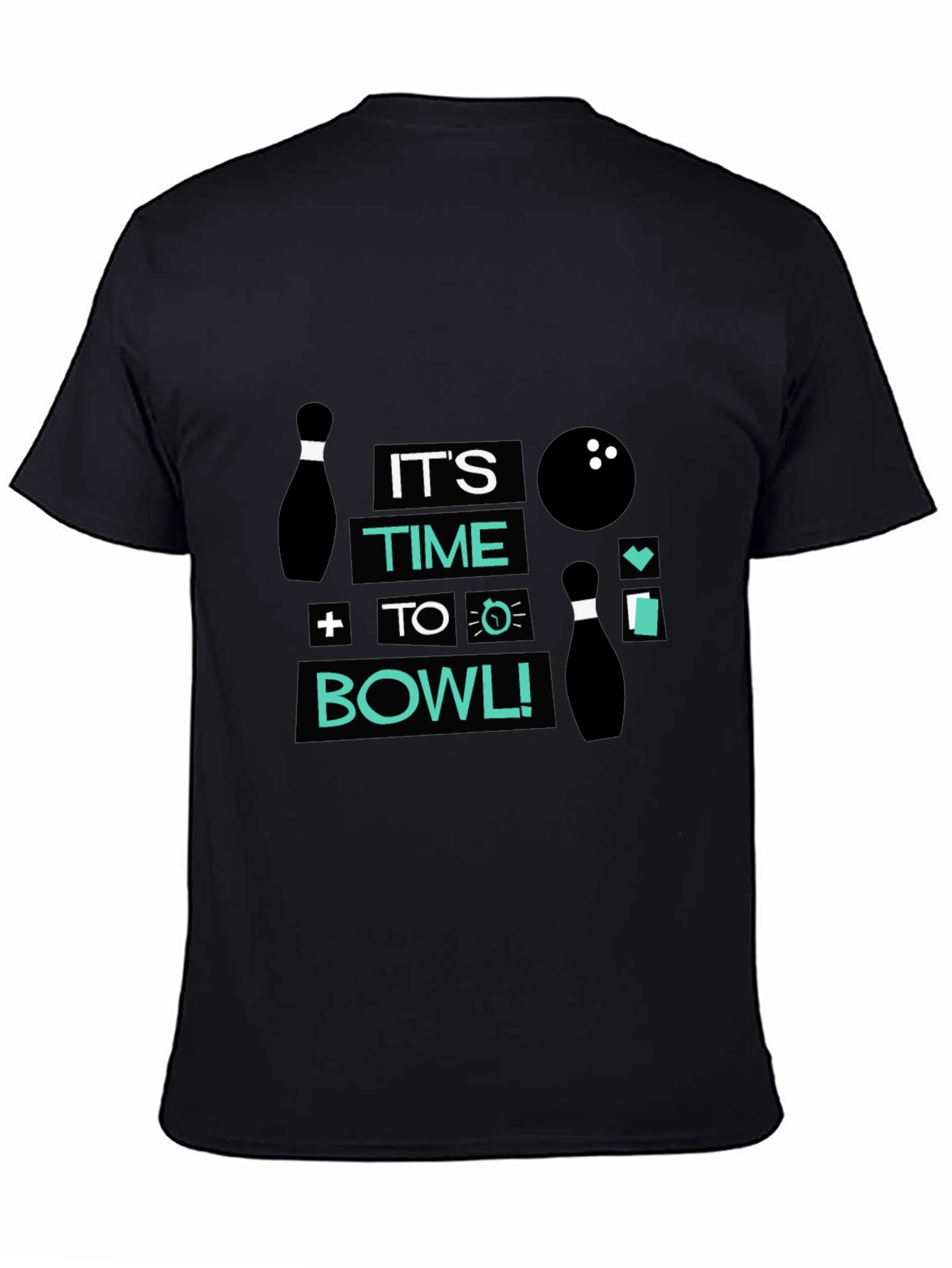 Its Time to Bowl T-Shirt - Bowling Design