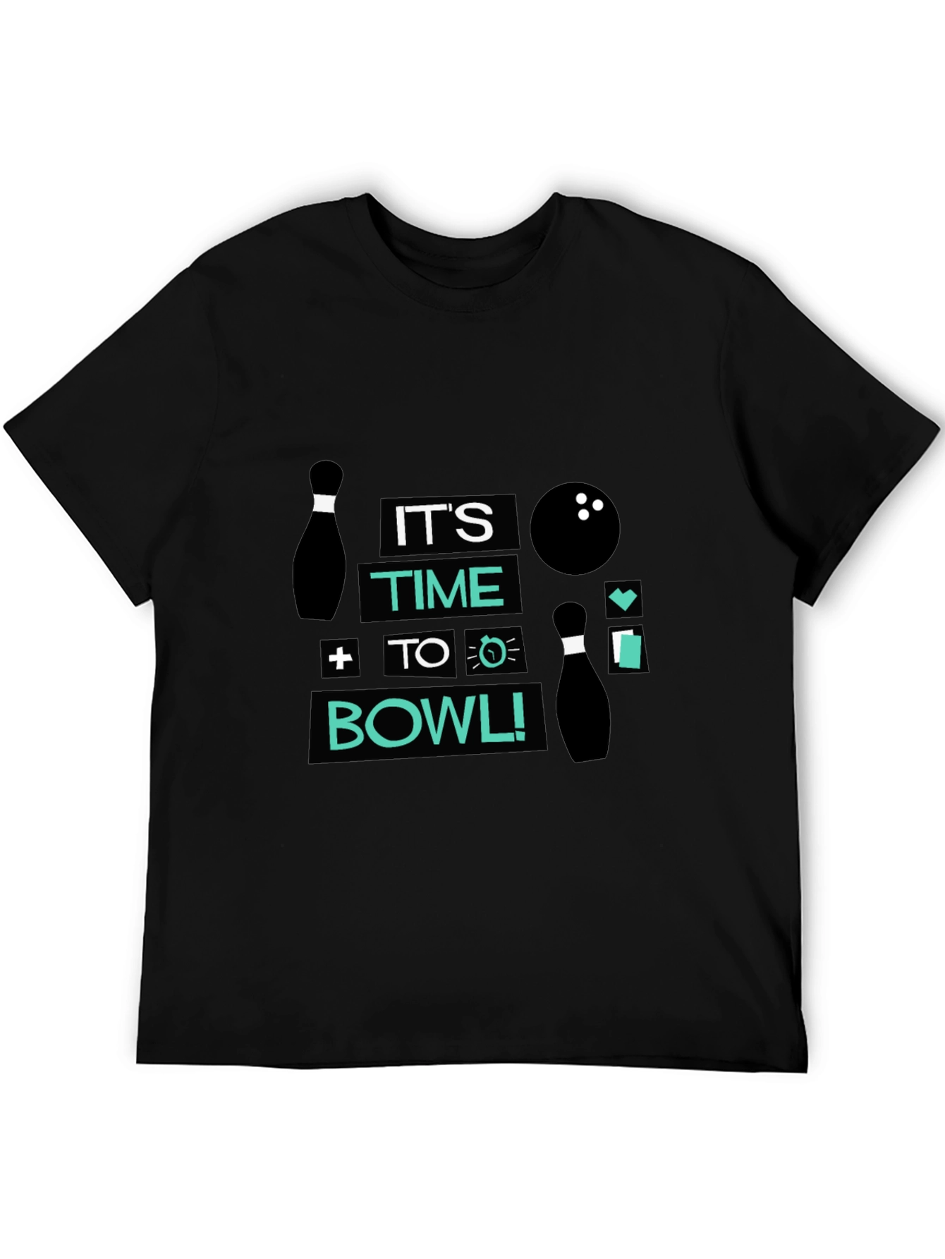 Its Time to Bowl T-Shirt - Bowling Design