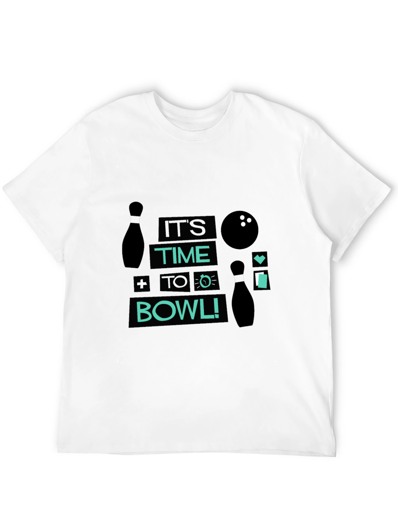 Its Time to Bowl T-Shirt - Bowling Design